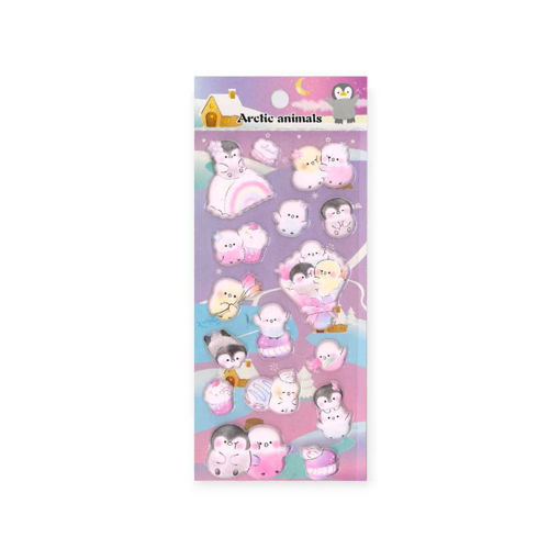 Picture of TANEX KIDS DECORATIVE ARCTIC ANIMALS STICKERS